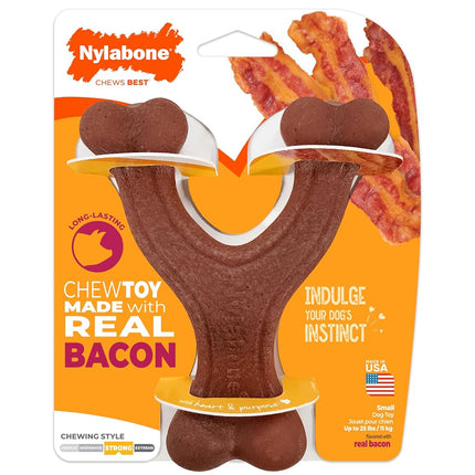 Nylabone Strong Chew Wishbone Dog Toy, Dog Toys fo