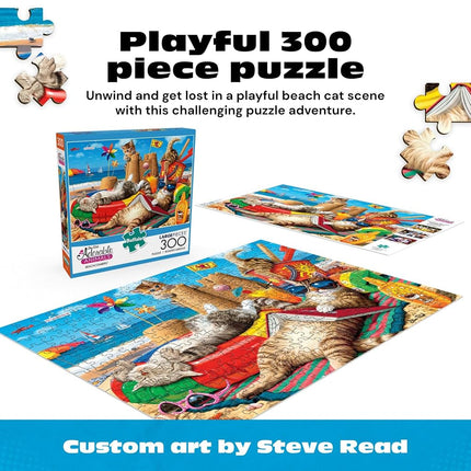 Buffalo Games - Steve Read - Beachcombers - 300 Piece Jigsaw Puzzle For Adults -Challenging Puzzle Perfect for Game Nights - Finished Size is 21.25 x 15.00