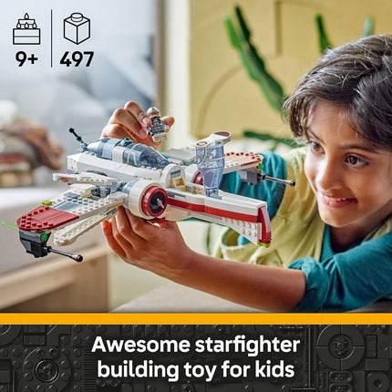 LEGO Star Wars ARC-170 Starfighter Building Toy for 9+ Year Old Boys & Girls, Vehicle Set with 3 Minifigures, Plus an R4-P44 Droid Figure, Buildable Kids Toy for Revenge of The Sith Fans 75402
