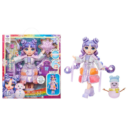Rainbow High Winter Wonderland Violet - Purple 11”