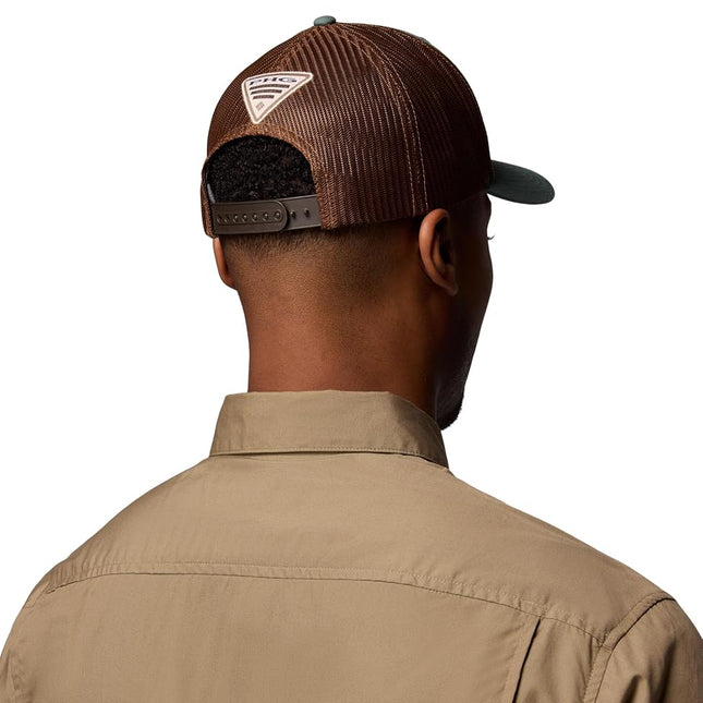 Columbia Unisex PHG Game Flag Mesh Snap Back, Pond/Tobacco/Hunting Flag, One Size