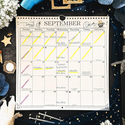 ConQuest A Court of Thorns and Roses Velaris 2027 Monthly Wall Calendar
