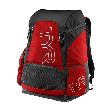 TYR Unisex Alliance Backpack - Red / Black, 45 Litre