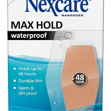 Nexcare Bandage Max Hold, Knee & Elbow 6Count
