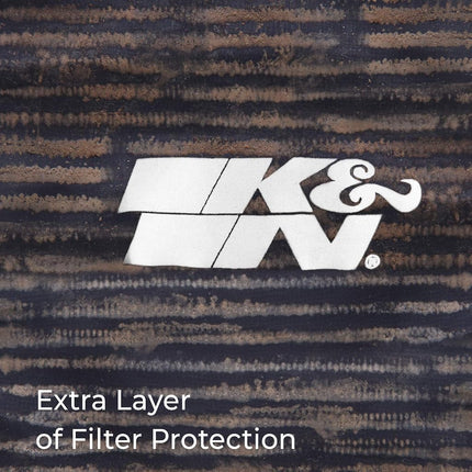 K&N Filters YA-4504-TDK Motorcycle Air Filter Wrap