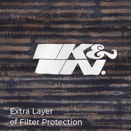 K&N RC-4780DK Air Filter Sleeve - Black