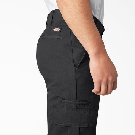 Dickies Men's Flex Regular Fit Cargo Pants, Black, 48W x 32L