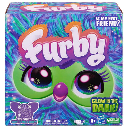 Furby Galaxy Glow in the Dark Interactive Plush Toy - English Version, Galaxie