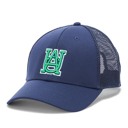 Under Armour Mens Blitzing Trucker Hat, (410) Midn