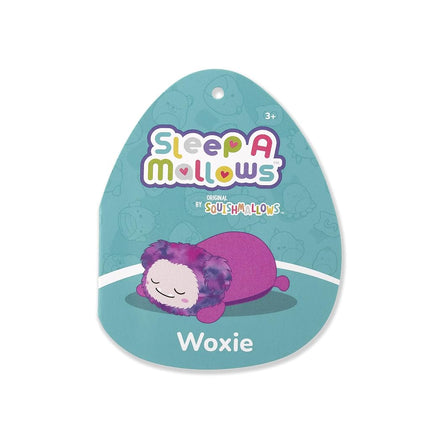Squishmallows Original 12in Woxie The Magenta Bigfoot Sleepamallows � Official Jazwares Plush (Medium-Sized)
