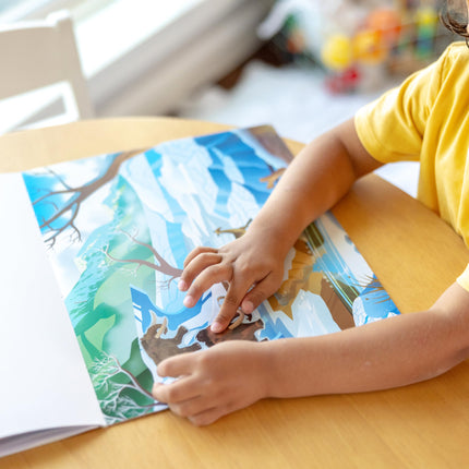 Melissa & Doug Carnet d'autocollants réutilisables Préhistoire