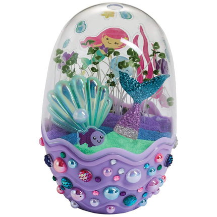 Creativity for Kids Mini Garden: Mermaid Terrarium Kit - Mermaid Gifts, Crafts for Kids, Ages 6-8+, Stocking Stuffers