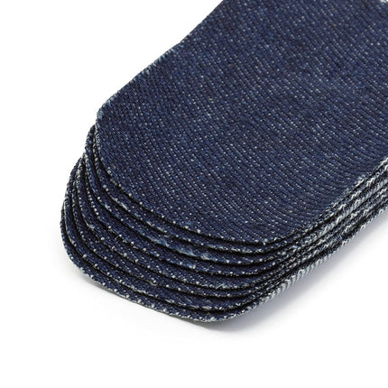 Dritz 55200-3D Denim Iron-On Patches, Dark Blue, 2 by 3-Inch, 8-Pack