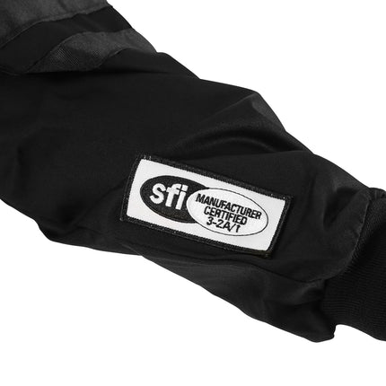 Racequip 111002 111 Series Small Black SFI 3.2A/1 Single Layer Driving Jacket