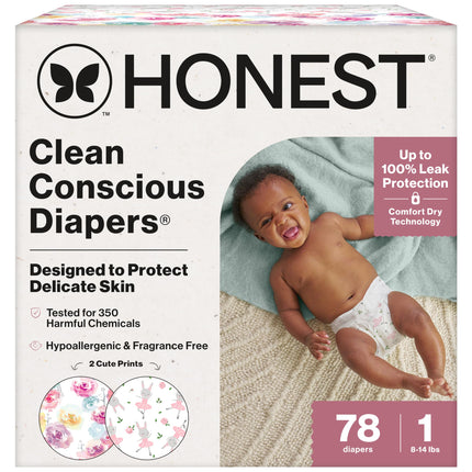 The Honest Company Clean Conscious Diapers for Del