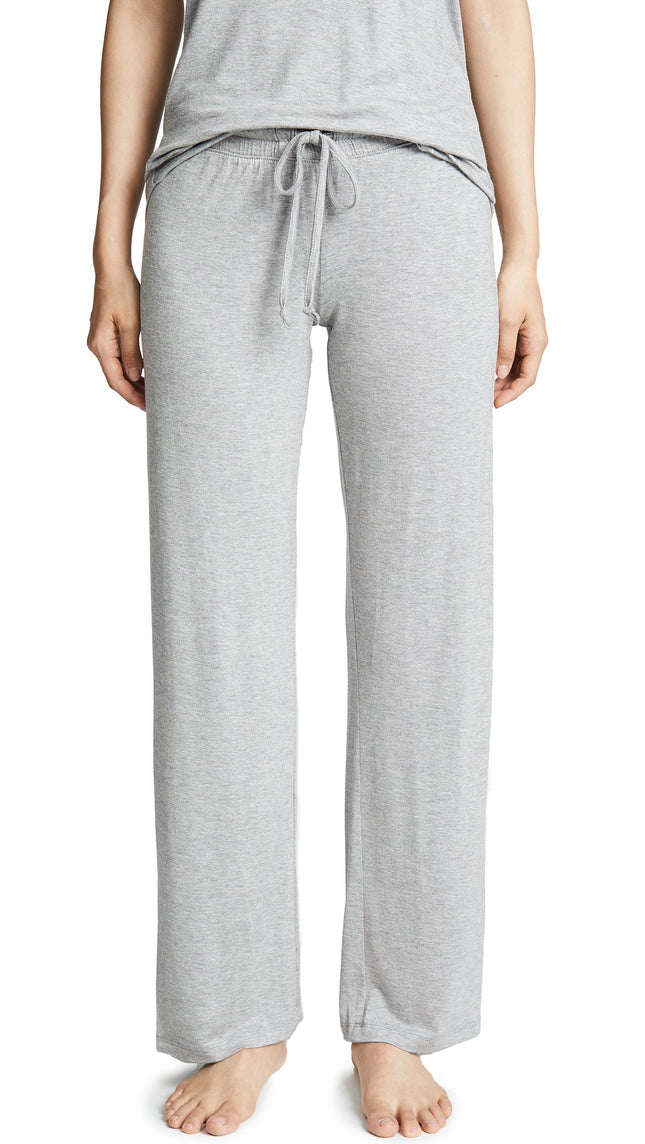 PJ Salvage Women's Rayon Basics Lounge Pant, heath