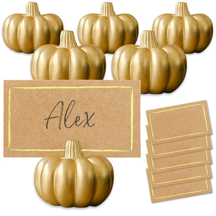 Kate Aspen 25284NA Décor Rustic Pumpkin Table Deco