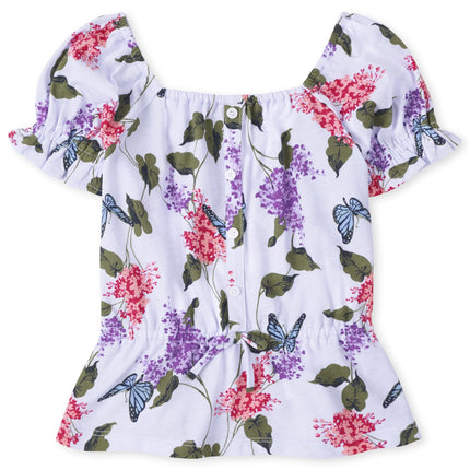 The Children's Place Girls' Short Sleeve Fashion S