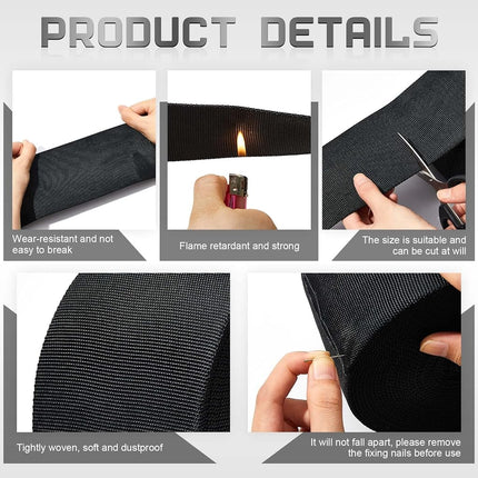 Hanaive 26 ft Nylon Hydraulic Hose Protector Sleeve Tig Torch Cable Cover Black Protective Cover Hose Sheath Hydraulic Wrap Cutting Wire Sheath Sleeve Management Wrap for Cord Tig(2.5 Inch Id)