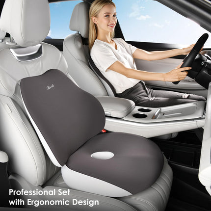 FLORICH Seat Cushion and Lumbar Support Pillow