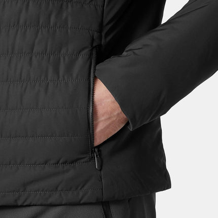 Helly Hansen Men's Crew Insulator Jacket 2.0, Black, L