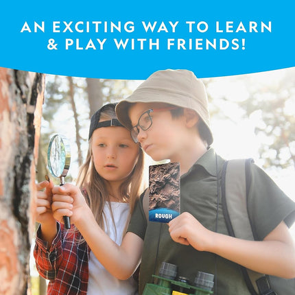 NATIONAL GEOGRAPHIC Scavenger Hunt for Kids Card Game - Seek & Match Objects from 40 Jumbo-Sized Cards, Camping Games, Kid Road Trip Activities, Car Game, Kids Outdoor Activities