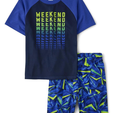 The Children's Place Boys Pijamas Set, Weekend, XXL