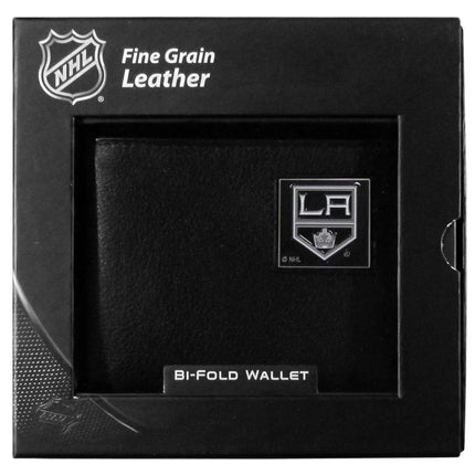 Los Angeles Kings® Leather Bi-fold Wallet Packaged in Gift Box