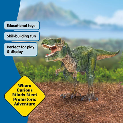 Schleich Dinosaurs - 11" Tyrannosaurus Rex Dino Figurine - Kids 4+ | 14525