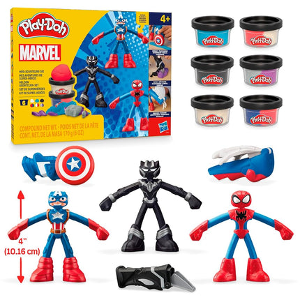 Play-Doh Marvel Hero Adventure Action Figure Plays