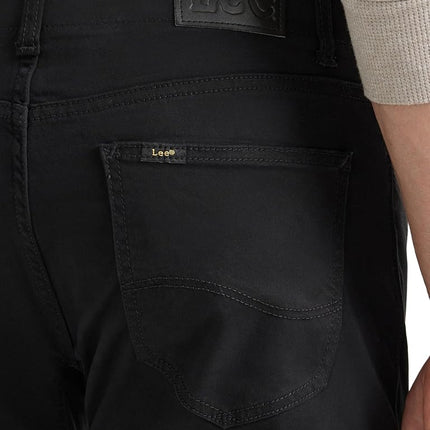 Lee Men's Performance Series Extreme Motion Straight Fit Tapered Leg Jean, Black, 40W x 36L