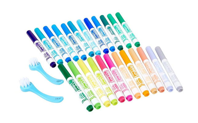 CRAYOLA Scribble Scrubbie Pets Marker Set, 24 Washable Markers For Kids, Gifts For Boys & Girls [Amazon Exclusive]