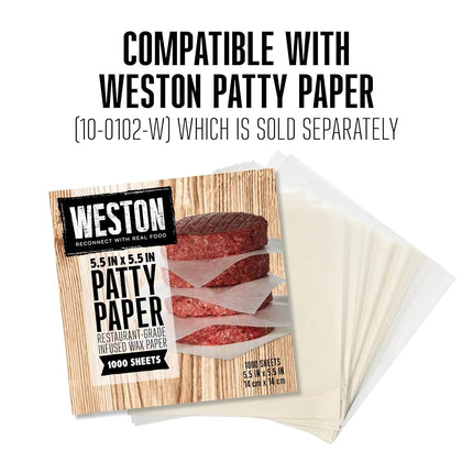 Weston Burger Hamburger Press (07-0301), Grey