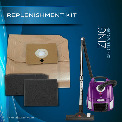 Bissell Zing Bagged Accessory Kit Replacement Filters
