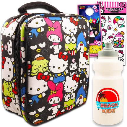 Hello Kitty Lunch Box Set for Girls - Bundle with 