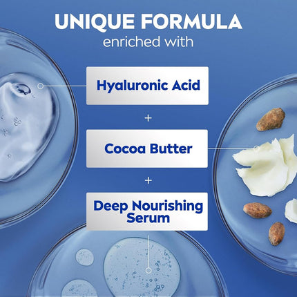 Cocoa Butter Body Lotion by Nivea for Unisex - 16.9 oz Body Lotion