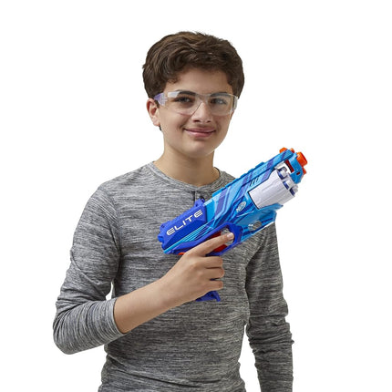 Nerf Elite Disruptor Blaster Reflex, Slam Fire, Blue (Amazon Exclusive)