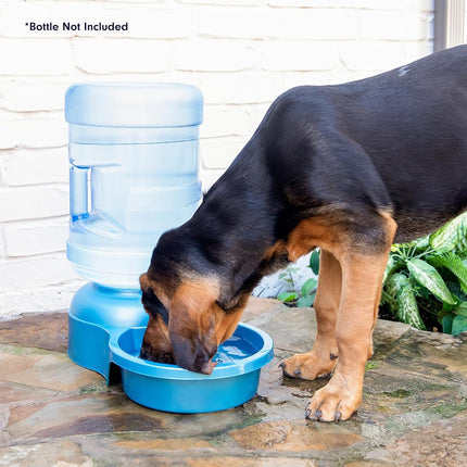 Petmate Big Blue Outdoor Water Bowl, 5 Gallons, (Water Jug Not Included), Made in USA