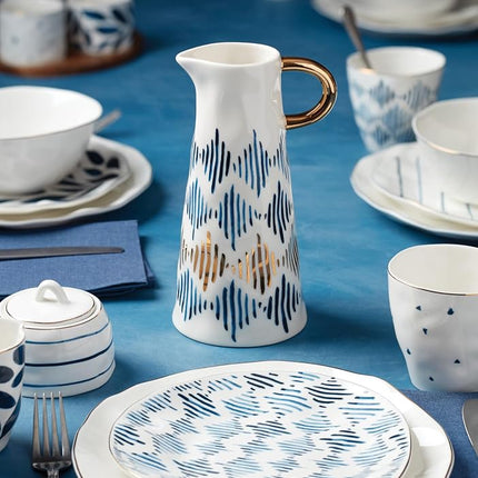 Lenox Blue Bay Medium Pitcher, 2.03