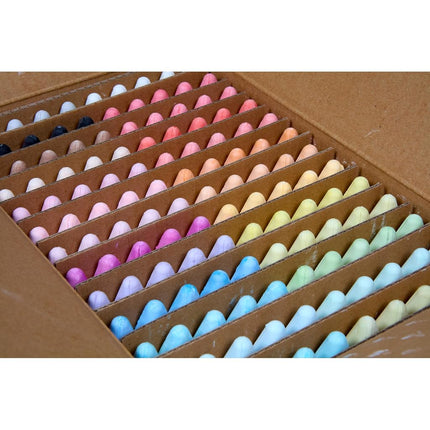 Crayola Washable Outdoor Sidewalk Chalk Collection (130ct), Bulk Anti-Roll Chalk Sticks for Kids, Classroom Recess Toys, Outdoor Toys & Activities for Kids