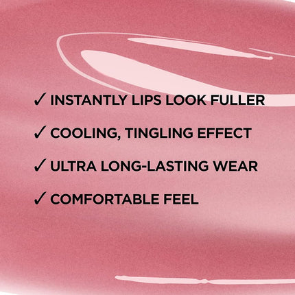 L’Oréal Paris Infallible Pro-gloss Lip Plumper with Hyaluronic Acid, Mirror 600, 0.21 Fl. Oz.
