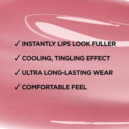 L’Oréal Paris Infallible Pro-gloss Lip Plumper with Hyaluronic Acid, Mirror 600, 0.21 Fl. Oz.