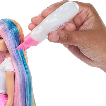 Barbie Rainbow Sparkle Hair Doll and Accessories