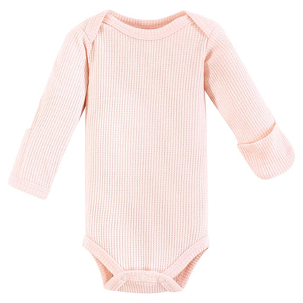 Hudson Baby Juego de pijama unisex térmico de 4 piezas con manga larga para recién nacido, estampado de leopardo, prematuro