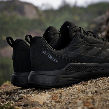 adidas Men's Terrex Anylander RAIN.RDY Hiking Shoes, Black/Grey, 49.5 EU