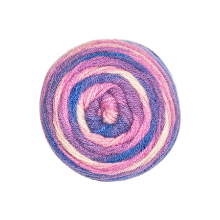 Red Heart Super Saver Ombre Party Yarn - 2 Pack of 283g/10oz - 100% Acrylic - #4 Worsted (Medium) - 482 Yards - Knitting/Crochet