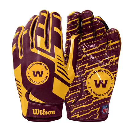 Wilson NFL Stretch Fit Football Gloves - Youth, Wa