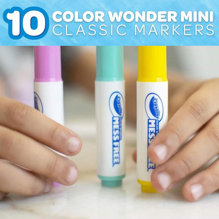 Crayola 75-2471 Wonder Mini Markers, Multi-Colour