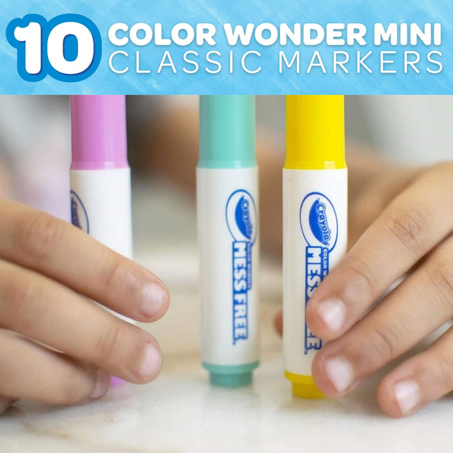 Crayola 75-2471 Wonder Mini Markers, Multi-Colour