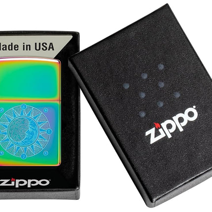 Zippo Sun Design Lighter, Multi col,oured